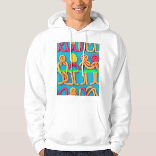 Boetseerklei Hoodie (Voorkant)
