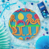 Boetseerklei Papieren Bordje (Feest)