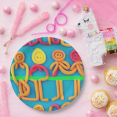 Boetseerklei Papieren Bordje (Feest)