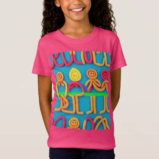 Boetseerklei T-shirt (Voorkant)