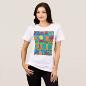 Boetseerklei  Tri-Blend shirt (Voorkant volledig)
