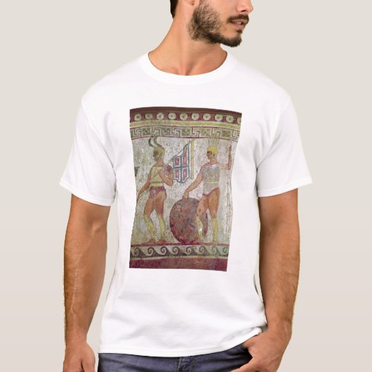 Boetsoldaten, tombe schilderij uit Paestum T-shirt (Voorkant)