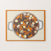 Boeuf Bourguignon Beef Stew Dinner Party Potluck Legpuzzel (Horizontaal)