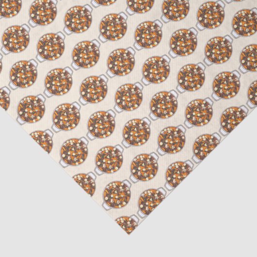 Boeuf Bourguignon rundvlees Bourgondië stoofpot Fr Tissuepapier (Detail)