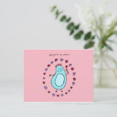 Boey will you be my valentine card feestdagenkaart (Staand voorkant)