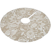 Boezem en zadelrok kerstboom rok (Gekanteld)