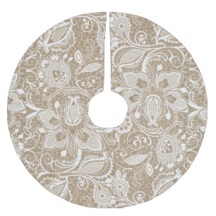 Boezem en zadelrok kerstboom rok