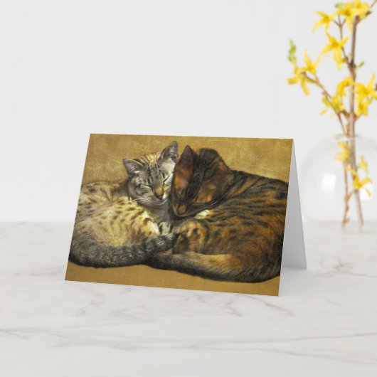 Boezemvrienden Kaart (Gele Bloem)