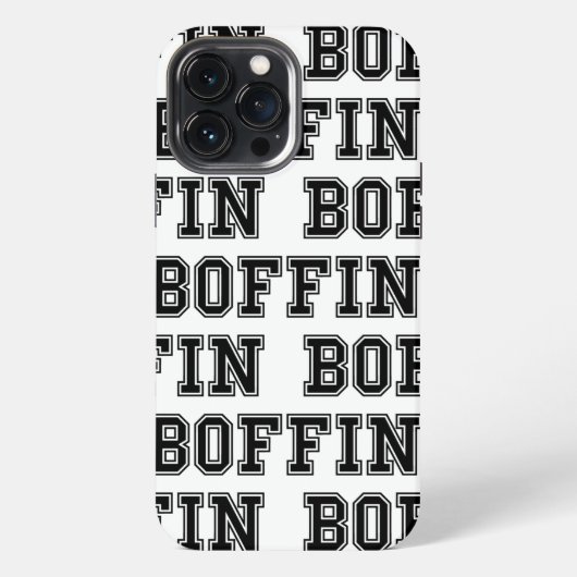 BOFFIN iPhone HOESJE (Achterkant)