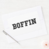 BOFFIN RECHTHOEKIGE STICKER (Envelop)