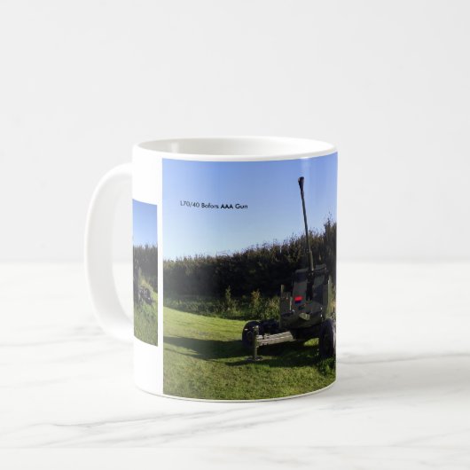 Bofors Anti Vliegtuig Pistool Mok (Voorkant links)