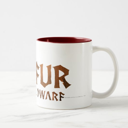 Bofur-naam Tweekleurige Koffiemok (Rechts)