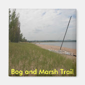 Bog en Marsh Trail Magneet (Voorkant)
