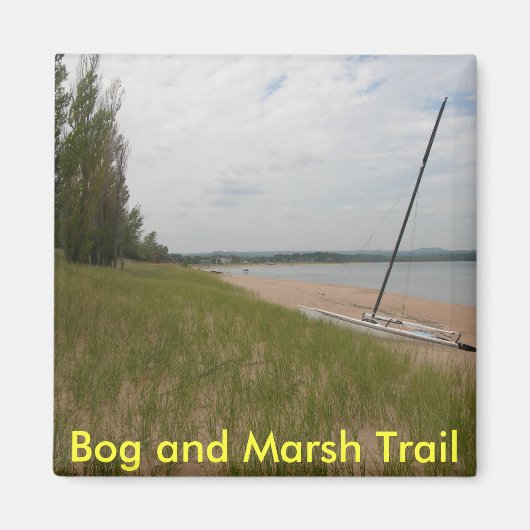Bog en Marsh Trail Magneet (Voorkant)