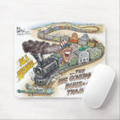 Bog Gov BullSh*t Train Mousepad Muismat (Met muis)