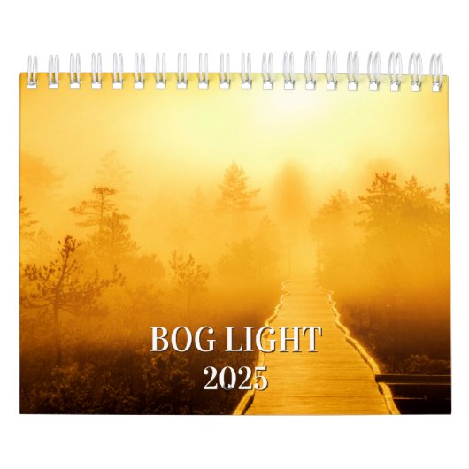 Bog Light Estonian Bogs 2025 Kalender (Hoes)