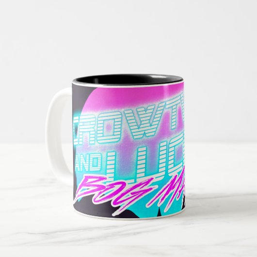 Bog Magic van 80 Tweekleurige Koffiemok (Voorkant links)