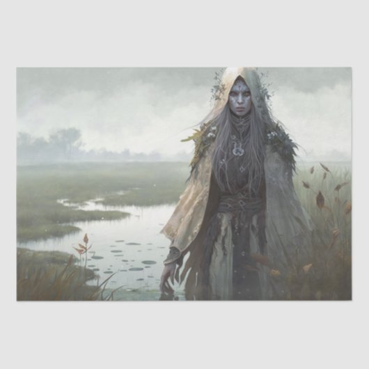 Bog Witch - Liches en Ghouls Tissuepapier (Voorkant)