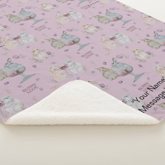 Boganhues Bunny Buddies print deken (3/4)