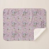 Boganhues Bunny Buddies print deken (Voorkant (horizontaal))