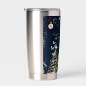 Boganhues Fantasy Print Christmas Sticker Geïsoleerde Drinkbeker (Rechts)