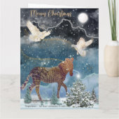 Boganhues Kerstprint Kaart (Achterkant)