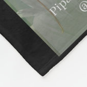 Boganhues "Pipa & Marlow" print  Fleece Deken (Hoek)