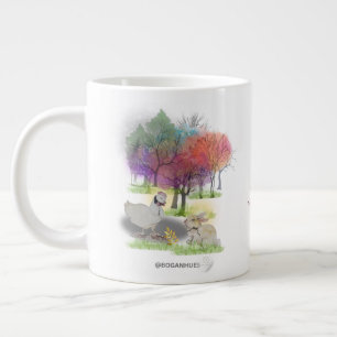 Boganhues Pipa & Marlow Print Grote Koffiekop