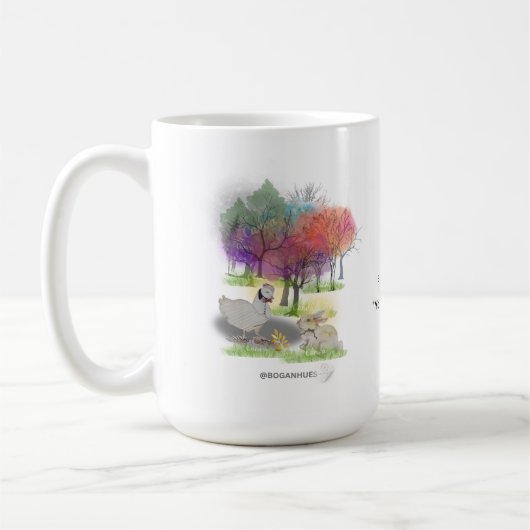 Boganhues Pipa & Marlow Print Koffiemok (Links)