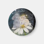 Boganhues "Pipa & Marlow" print  Magneet (Voorkant)