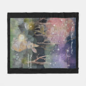Boganhues "Pipa & Marlow" serie print Fleece Deken (Voorkant (Horizontaal))