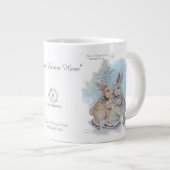 Boganhues "Pipa & Marlow" serie print Grote Koffiekop (Voorkant rechts)