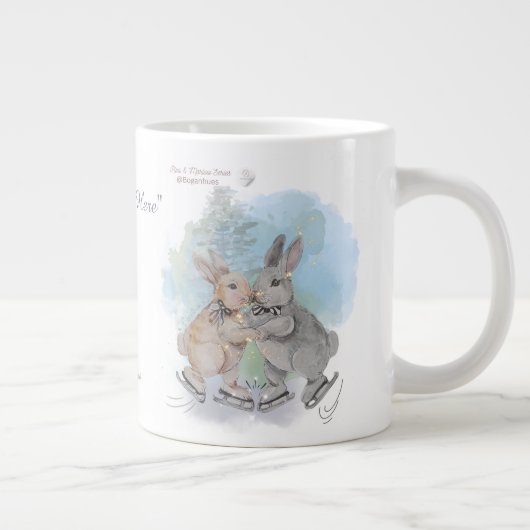 Boganhues "Pipa & Marlow" serie print Grote Koffiekop (Rechts)