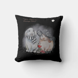 Boganhues "Pipa & Marlow" serie print Kussen