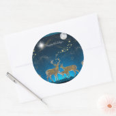 Boganhues Premium Kerst Print Sticker (Envelop)
