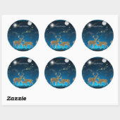 Boganhues Premium Kerst Print Sticker (Vel)