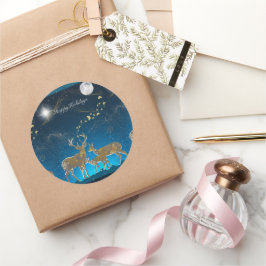 Boganhues Premium Kerst Print Sticker