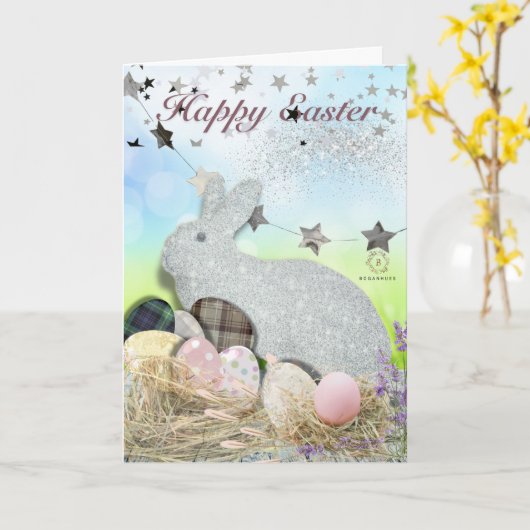 Boganhues Print Kaart (Gele Bloem)