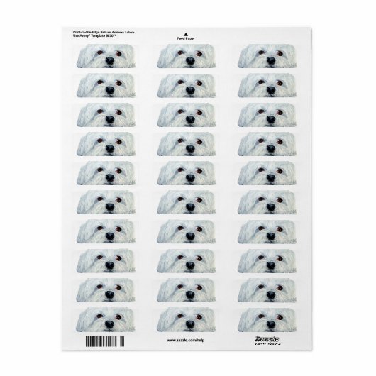 Bogart de Maltese Etiket (Full Sheet)