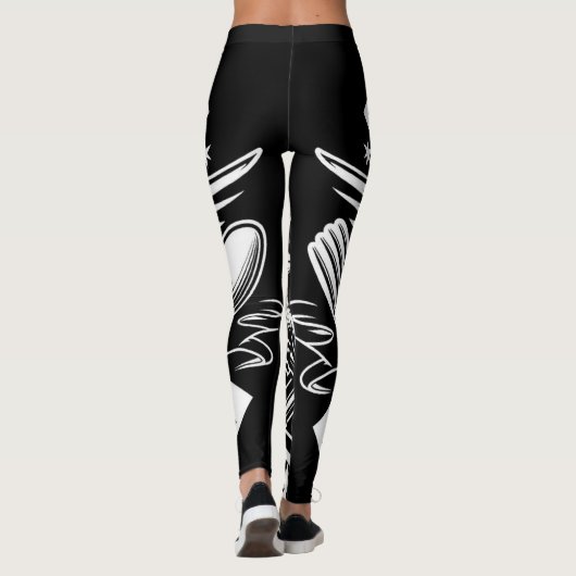 Bogdon's Kitchen of Love Tights Leggings (Achterkant)