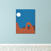 Bogen Abstract Canvas Afdruk (Insitu (Houten vloer))