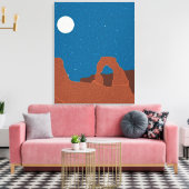 Bogen Abstract Canvas Afdruk (Insitu (Woonkamer))