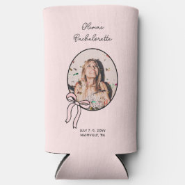 Bogen & Babes Bachelorette Party Favor Aangepaste  Seltzer Blikjeskoeler