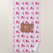 Bogen & Beren Strandhanddoek Strandlaken (Voorkant)
