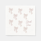 bogen cocktail servet (Voorkant)