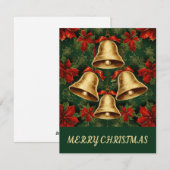 Bogen en Bellen - Kerstkaart (Voorkant / Achterkant)