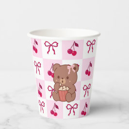 Bogen en beren papieren bekers