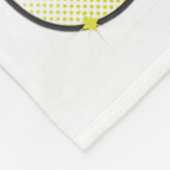 Bogen en Bling Een Cheer Ding Ontwerp Cheer Compet Fleece Deken (Hoek)