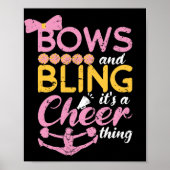 Bogen en knabberen zijn een kronkelende dans poster (Voorkant)