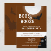 bogen en laarzen, Halloween Party Celebration Feestdagenkaart (Voorkant / Achterkant)